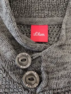 S.Oliver Herren Pullover grau Gr.S - Bild 3