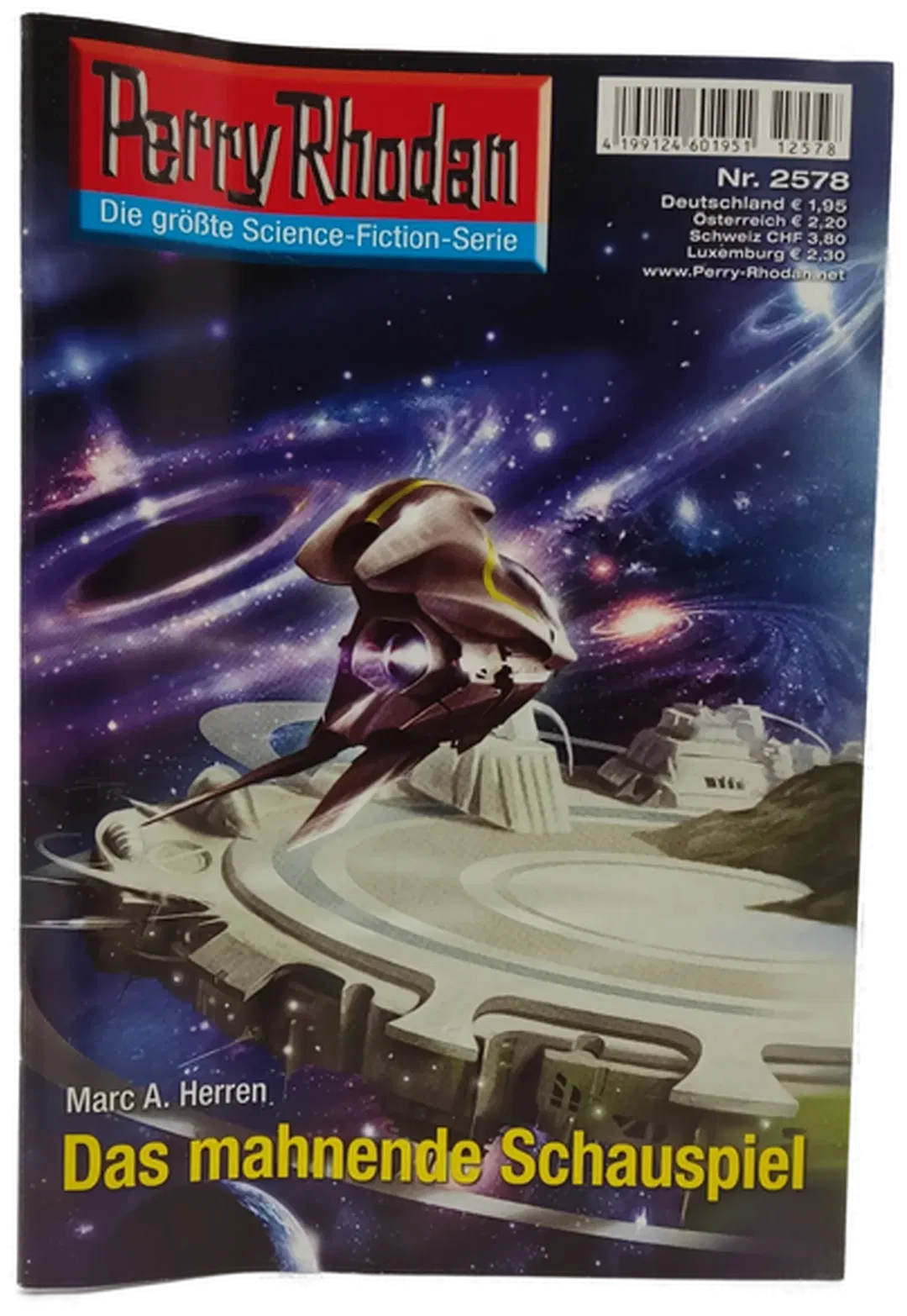 Romanheft Perry Rhodan Das mahnende Schauspiel Erstauflage Nr. 2578 - Bild 1