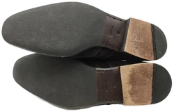 Hugo Boss Herrenschuhe Schwarz Leder | Unverwechselbarer Stil – Vorschau 6