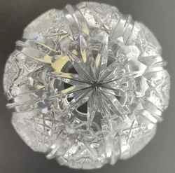 Stölzle Bleikristall Kugelvase ca 7cm - Bild 7