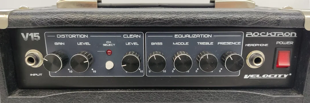 Rocktron Velocity V15 E-Gi­tar­ren Ver­stär­ker schwarz – Bild 3