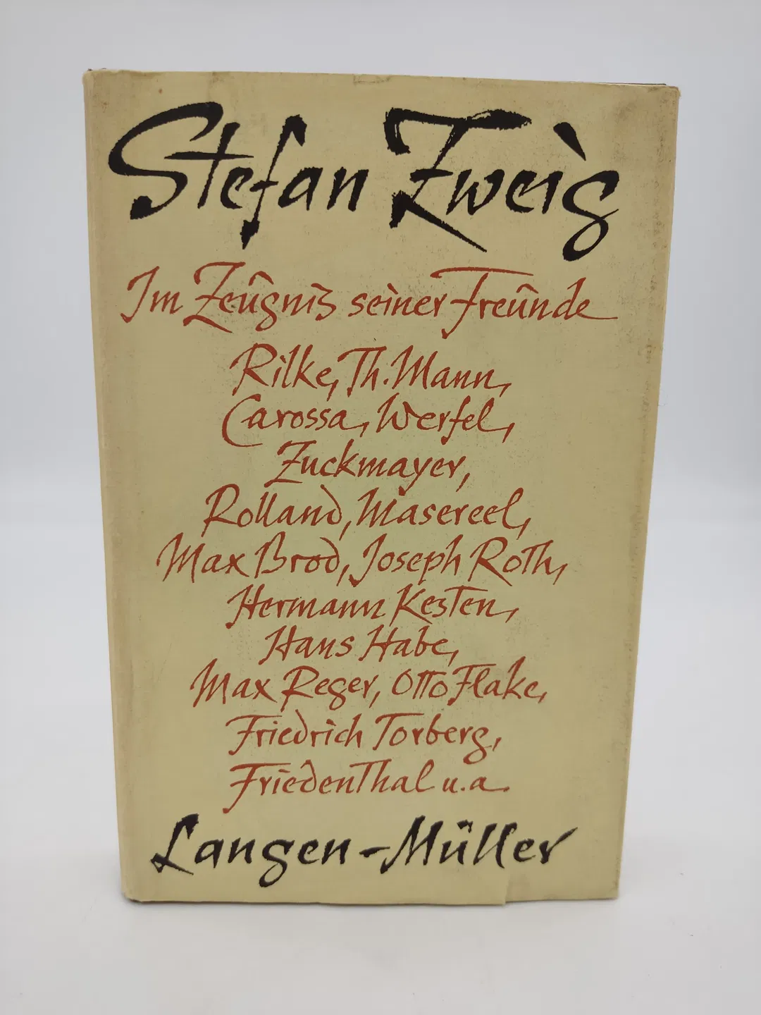 Stefan Zweig im Zeugnis seiner Freunde- Hans Arens - Bild 1