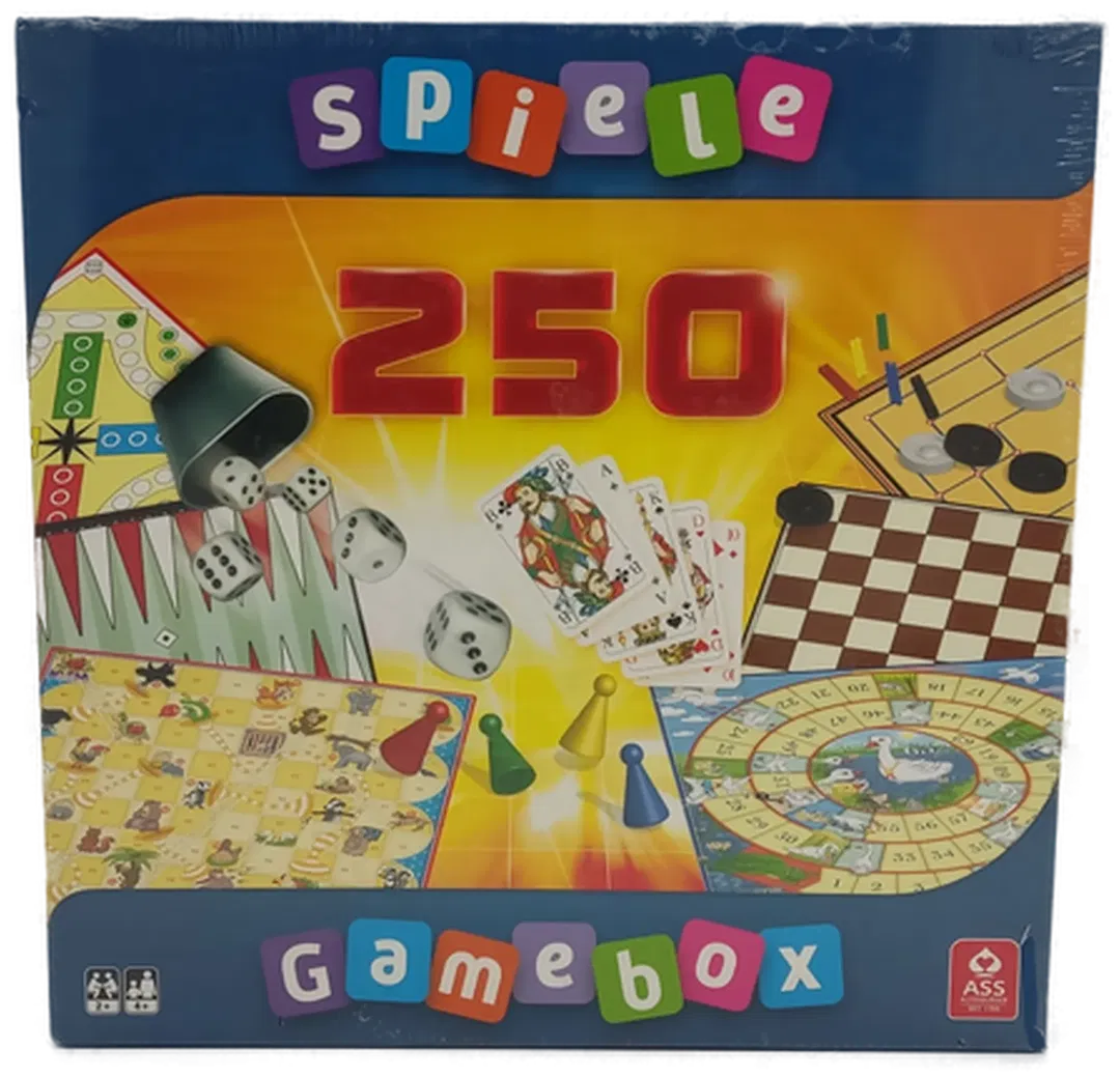 ASS Altenburger Spiele Gamebox 250, Spielesammlung - Bild 1