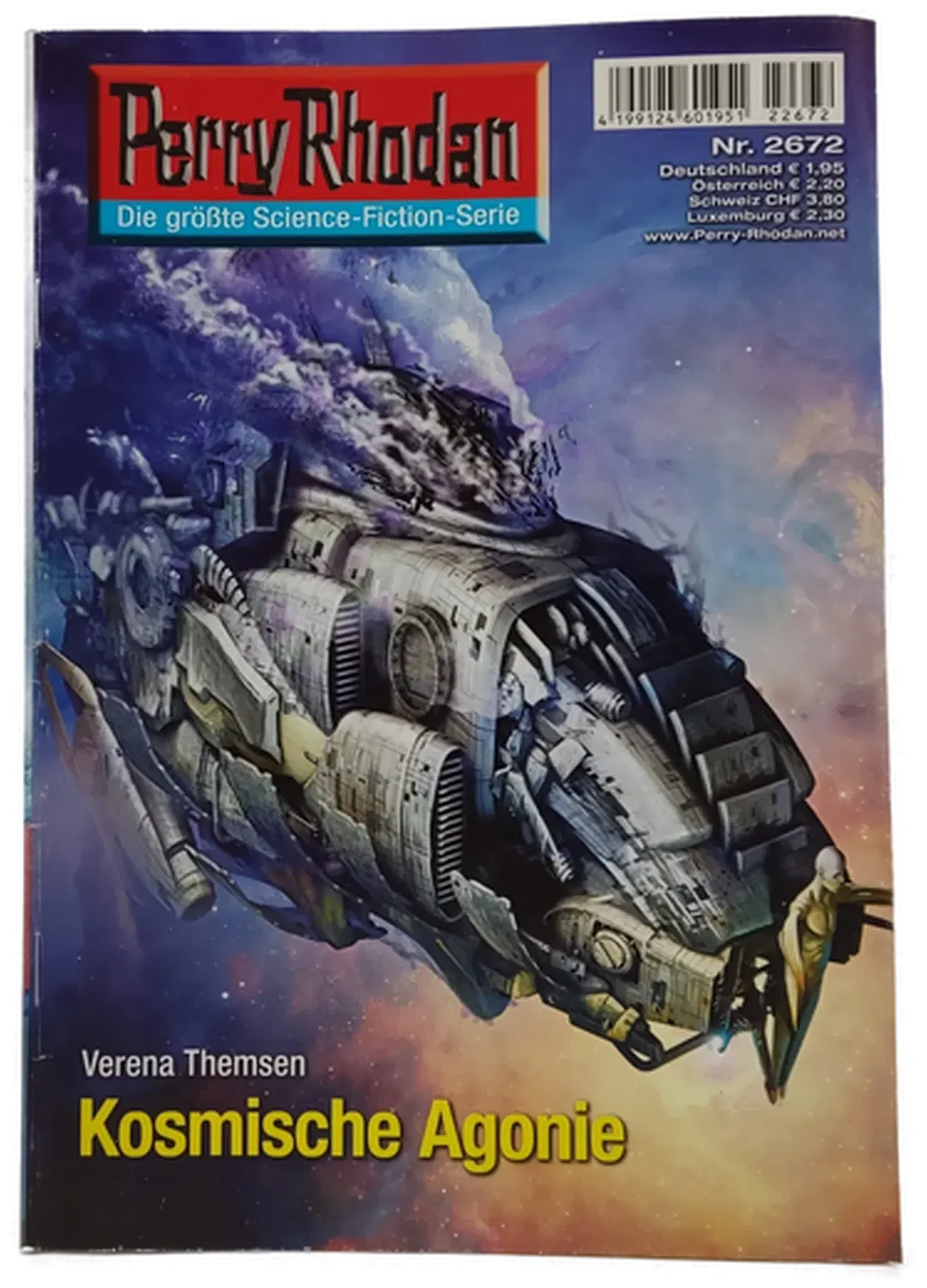 Romanheft Perry Rhodan Kosmische Agonie Erstauflage Nr.2672 - Bild 1