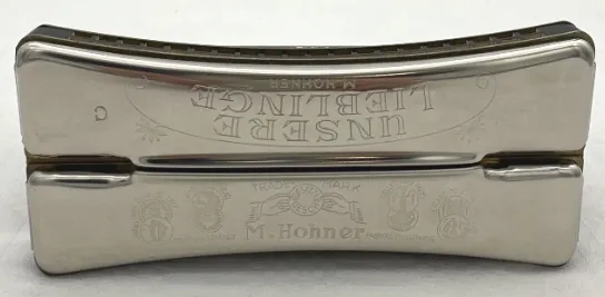 Mundharmonika - M. Hohner "Unsere Lieblinge" 7331/80 M C/G – Bild 3