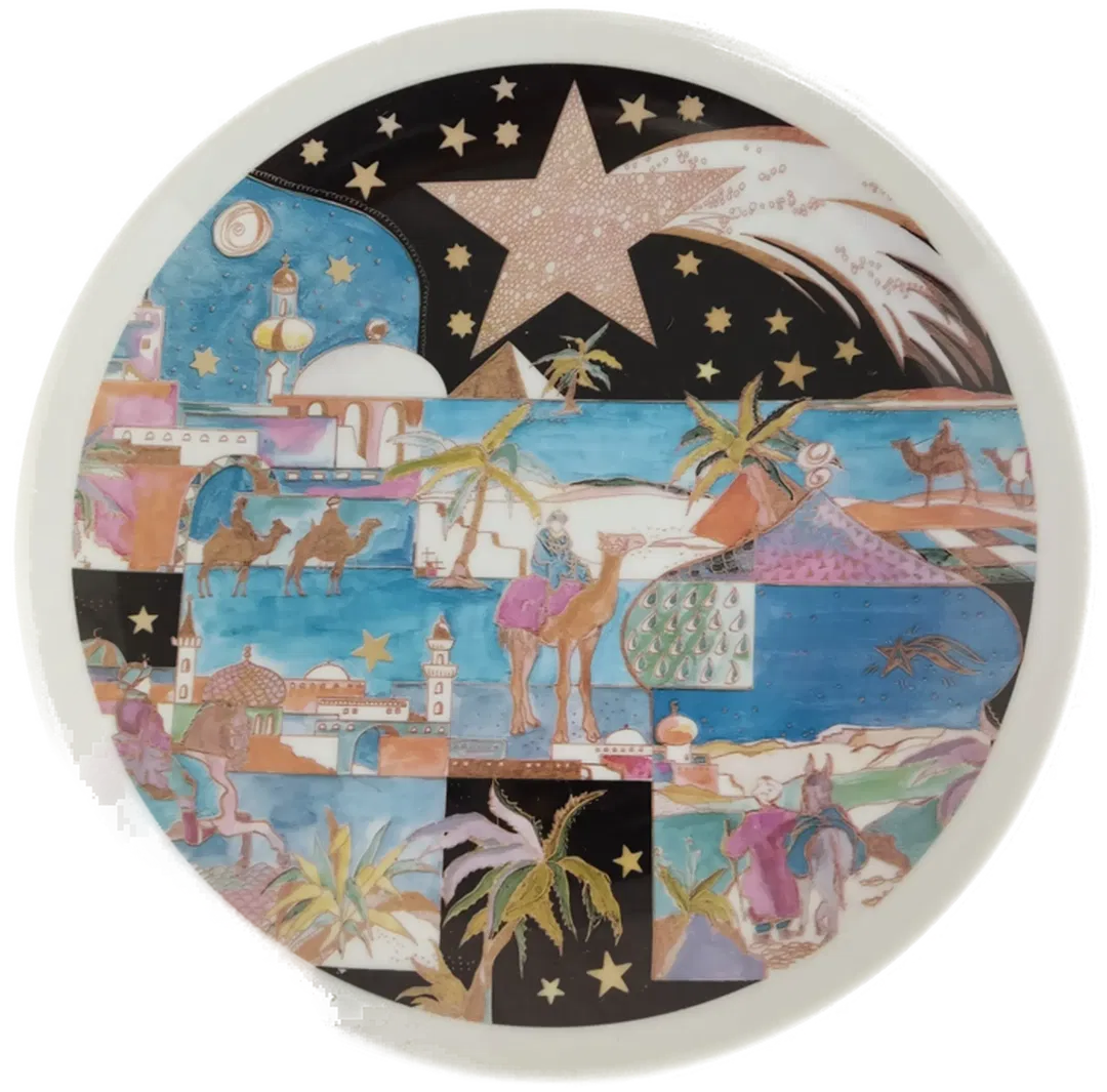 ARZBERG Nostalgie Weihnachtsteller, Made in Germany - Bild 4