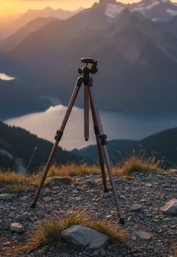 Hama STAR 05 (106-3D) Dreibeinstativ — 36,5–106,5 cm, 3-D Neiger, Schnellwechselplatte - Bild 1