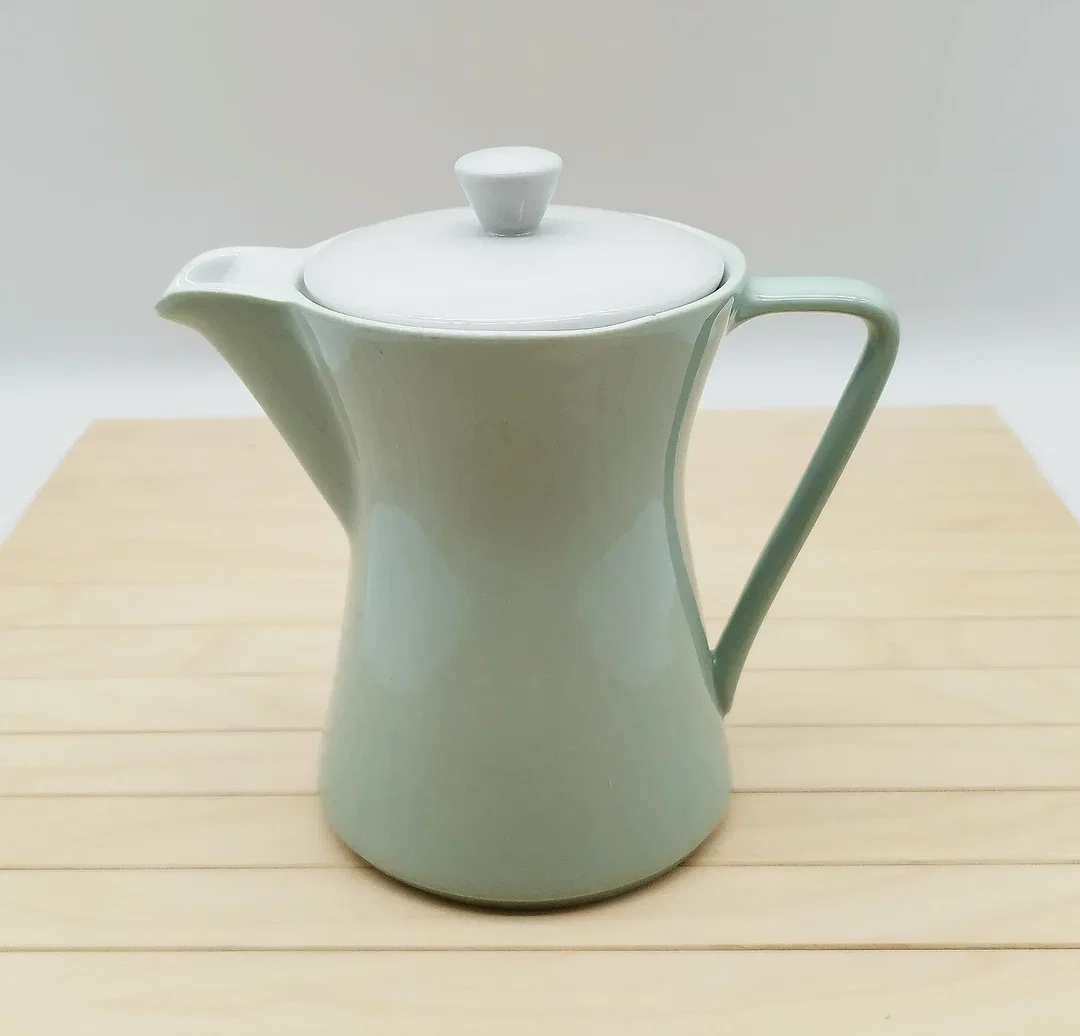 Kaffeekanne, Lilien Porzellan, Daisy, mint  – Bild 1