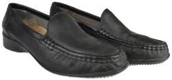 Ara Damen Mokassins Leder,  schwarz - Gr. 37 G - Bild 1