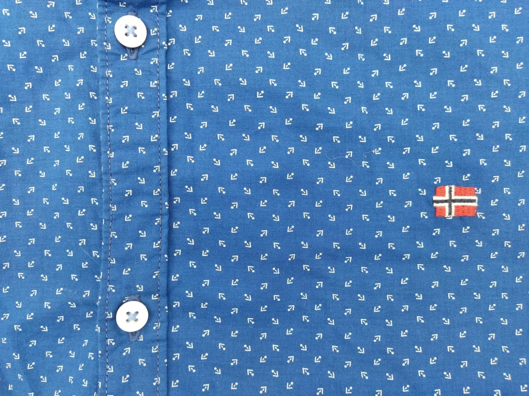 Napapijri Herren Hemd blau Gr.XXXL – Bild 3