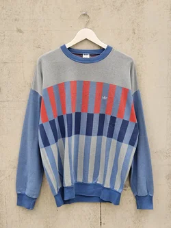 ADIDAS Herren Vintage 90's Pullover, grau - Gr. L – Vorschau 1
