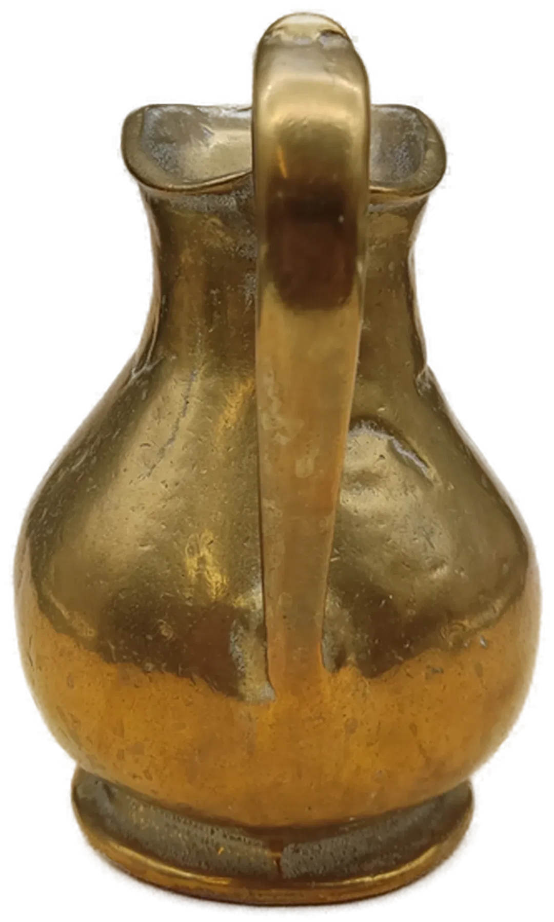 Vintage Messing-Krug mit Henkel 1,7 kg – Bild 3