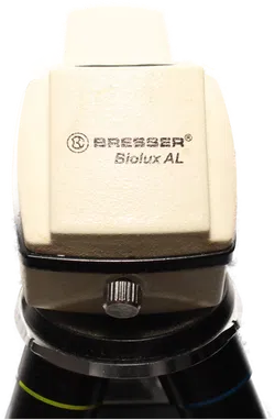 Bresser Biolux AL Mikroskop mit Transporttasche – 4x/40x Objektive, mechanischer Kreuztisch - Bild 2