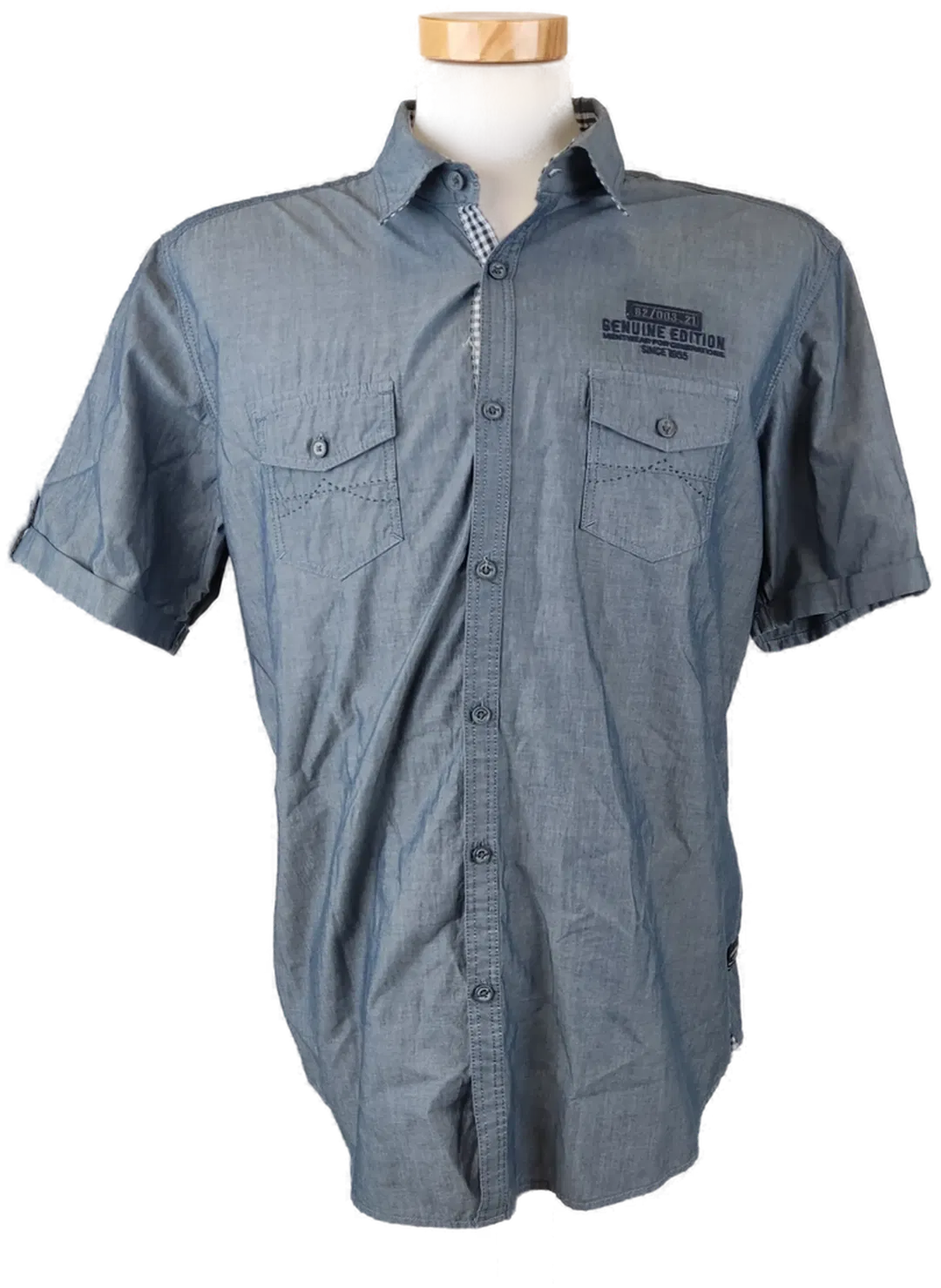 Charles Vögele Hemd hellblau - XL - Bild 4