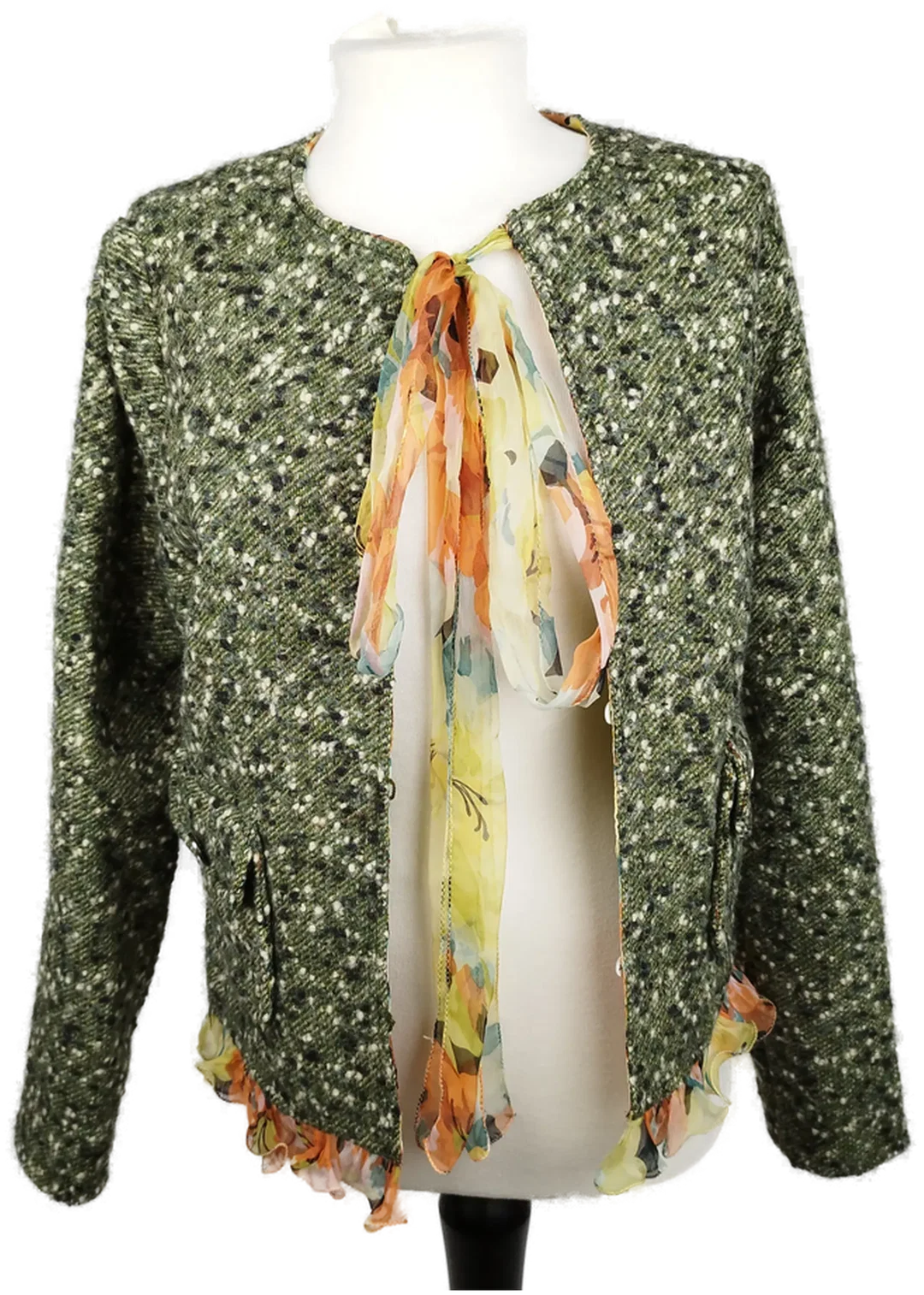 Bemusterte Dolce Gabbana Jacke - Gr. XS/S  - Bild 4