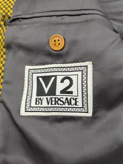 Versace Herren Sakko mehrfarbig Gr. 50 - Bild 2