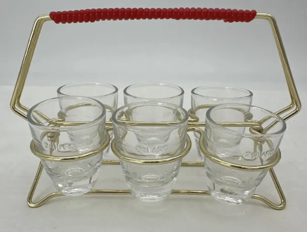 Vintage-Schnapsgläser-Set / 6 Stück  - ca. 1950 – Bild 1