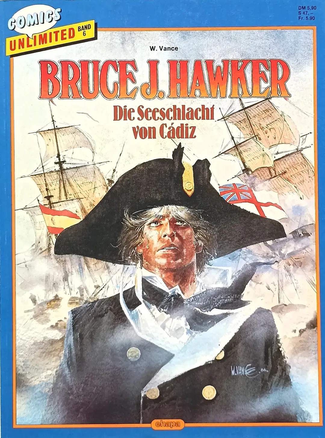 Ehapa Comics Unlimited Bruce J. Hawker - Die Seeschlacht von Cadiz Band 6 - Bild 1