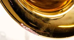 DIMAVERY Blechblasinstrument B-Bariton, gold mit Koffer Musik Horn - Bild 3