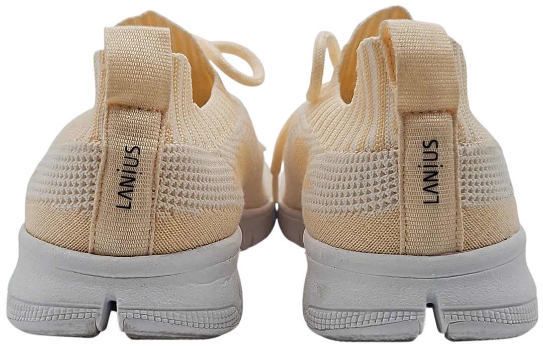 LANIUS TENCEL Damen Sneaker, weiß/beige - Gr. 41 – Bild 5