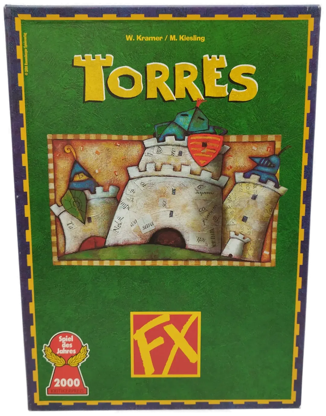 Brettspiel Torres (Strategie, gepflegt) | Für Strategie-Fans - Bild 1