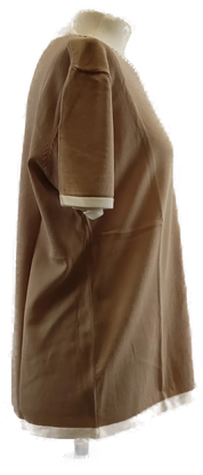 Damen T-Shirt in Beige - Hochwertige Viskose, Größe EUR 38 - Casual Style – Bild 4