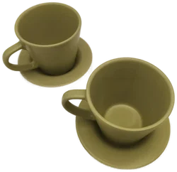 Ikea, 2 Stk. Kaffeetassen grün - Bild 3
