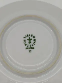 Lilienporzellan Kaffeetasse DAISY 18 - graublau - Bild 4