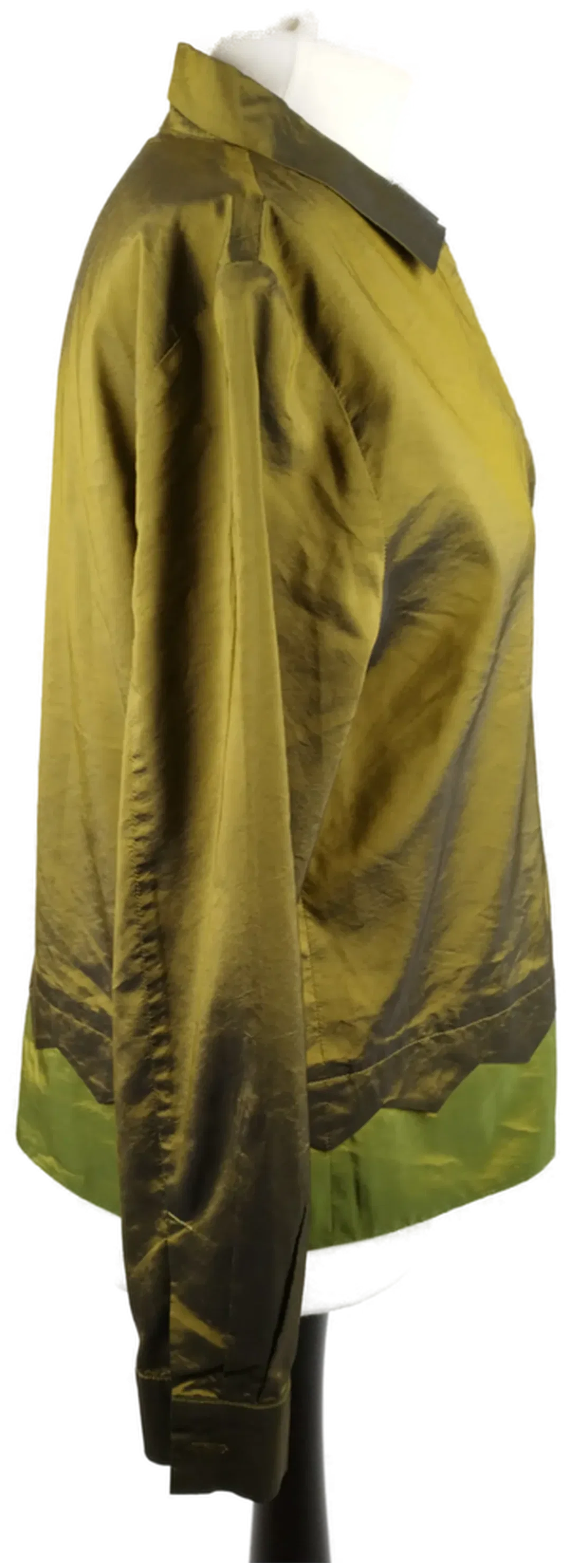 Rene Lizard Bluse - Gr. 40 / 55% Seide – Bild 2