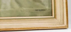 Klassisches Stillleben „Magnolien“ – Originalrahmung, aus der Sammlung von Bilder Prat Linz - Bild 2