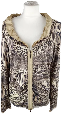 Airfield Jacke Leoparden Muster Gr. 44 | Retro-Charme