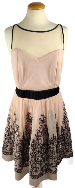 Damen Minikleid Bodyflirt Unifarben | Party-Schatz - Bild 1