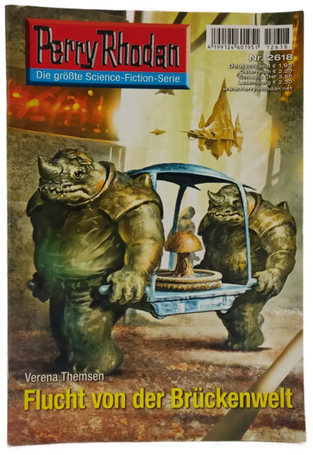 Romanheft Perry Rhodan Flucht von der Brückenwelt Erstauflage Nr. 2618 - Bild 1