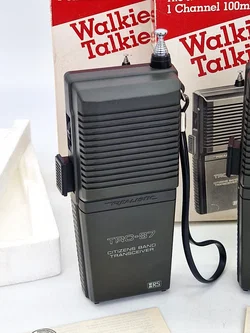 Realistic TRC-87 1-Kanal CB-Walkie-Talkie Set (2 Stück) - Schwarz - OVP – Vorschau 3