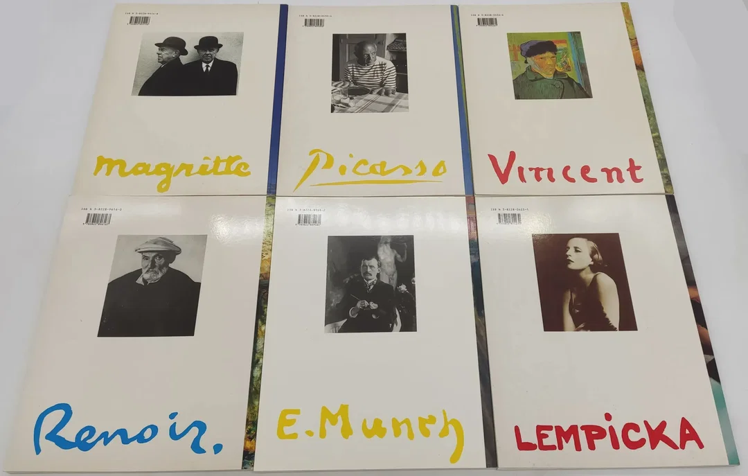 Bücher Konvolut Taschen Verlag 6 Stück Künsterlerbücher (Magritte, Picasso,....) Softcover  – Bild 2