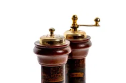 Acciaio Temperato Salzstreuer und Pfeffermühle Set „Italia/Florentia“, Holz, ca. 24 cm - Bild 2