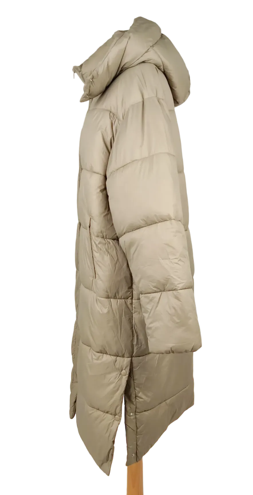 Gina Tricot Damen Mantel, khaki - Gr. S – Bild 3