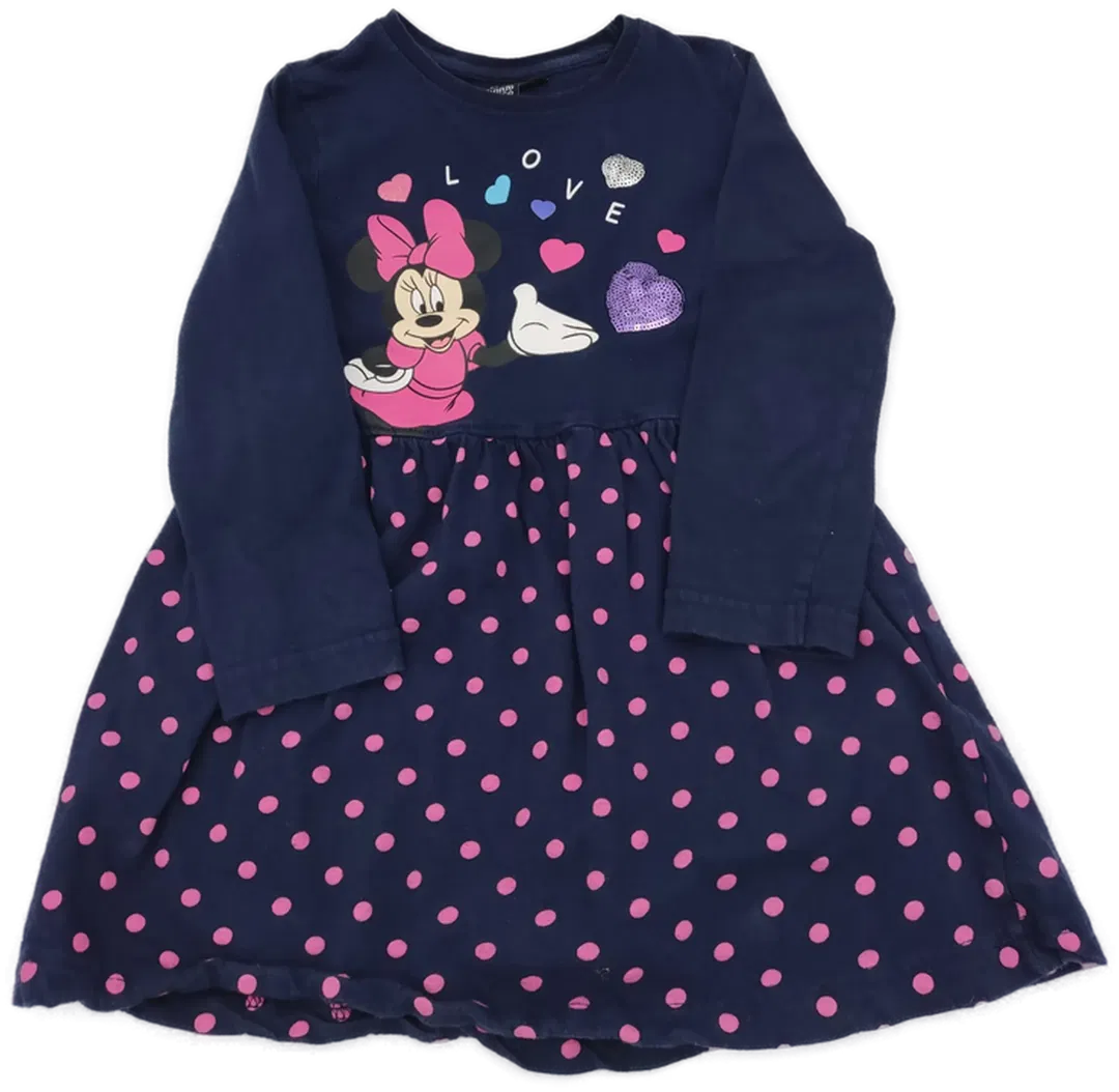 Disney Minnie Mouse Kinder Kleid marine/pink Gr. 104 - Bild 4
