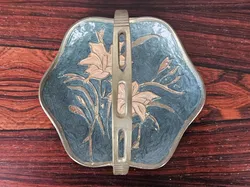 Vintage Messing Schale, Höhe ca. 10 cm  - Bild 4