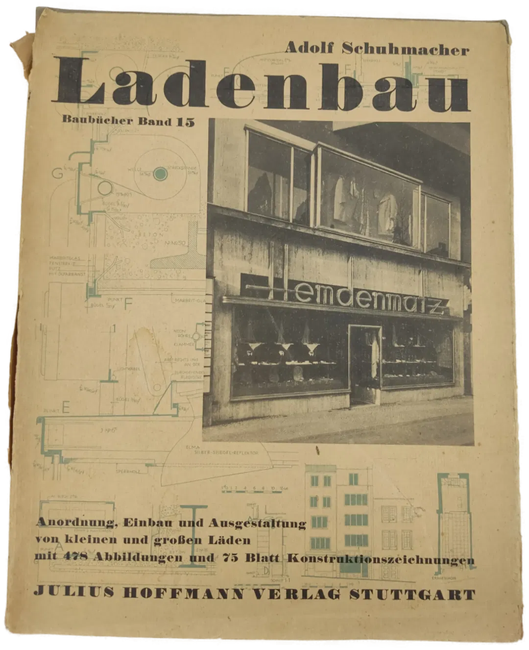 Ladenbau. Baubücher Band 15- Adolf Schuhmacher - Bild 1