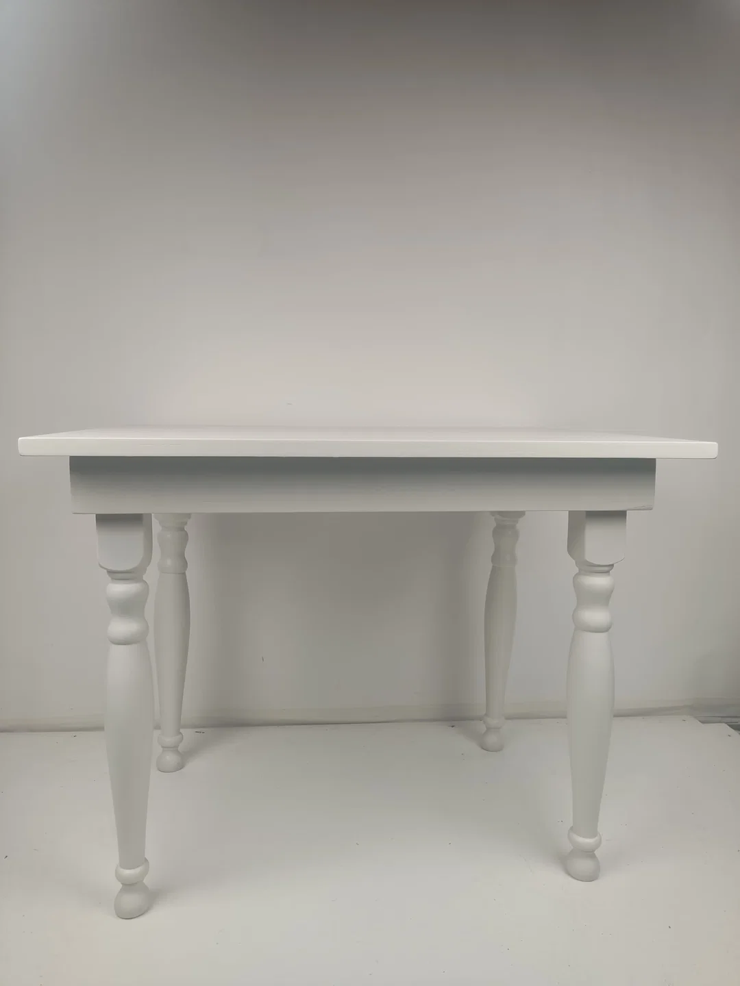 Vintage-Tisch Weiß – Bild 4