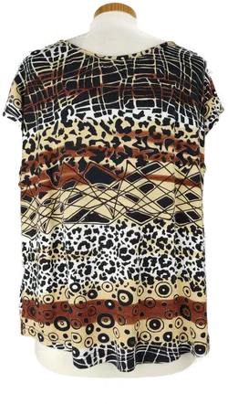  Alexandre Duprés Damen Shirt mit Animal-Print - Gr.46/XXXL - Bild 2