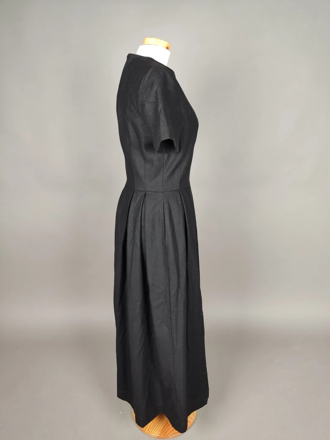 Massimo Dutti Damen Wollkleid schwarz - L / 40 – Bild 2