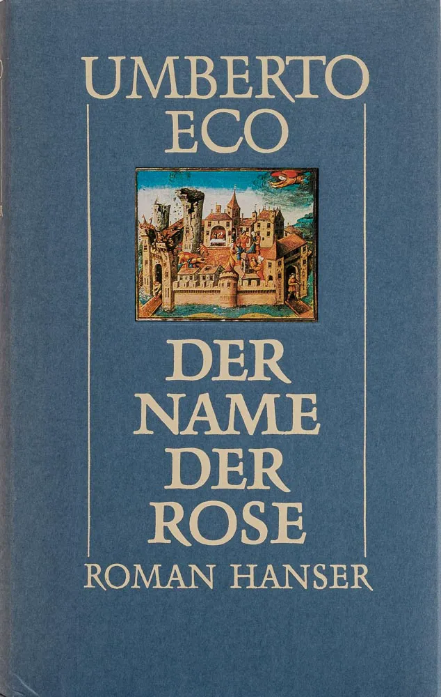 Der Name der Rose - Umberto Eco mit Schuber und Abteiplan - Bild 1