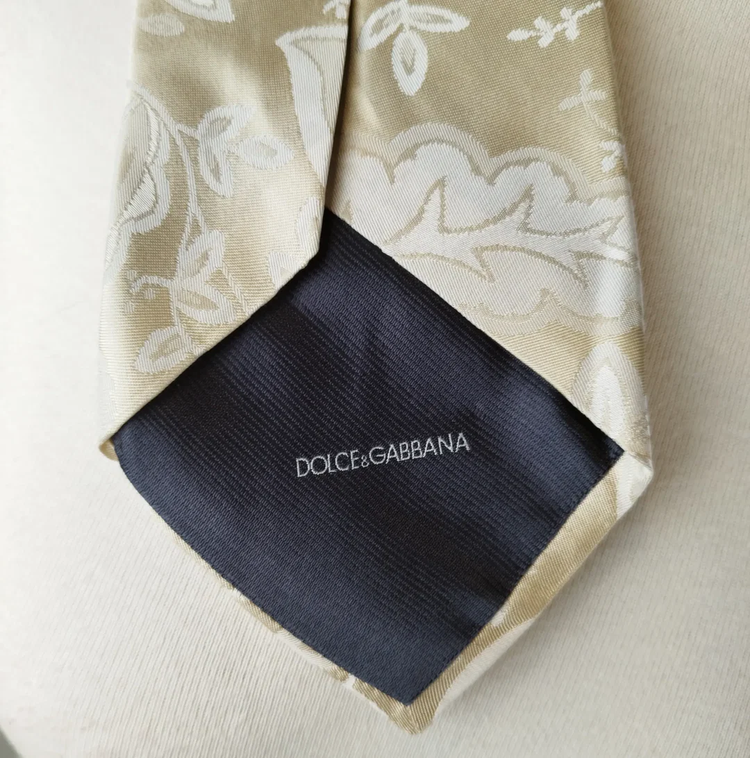 Dolce & Gabbana Krawatte - 59% Acetat / 41% Seide – Bild 3