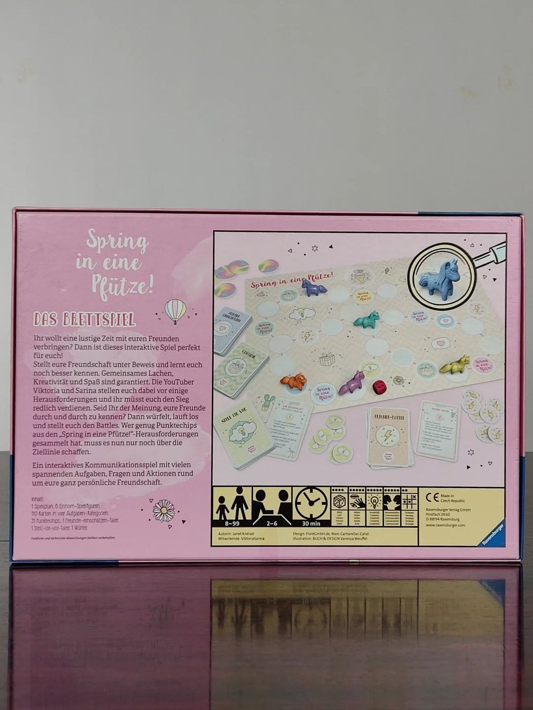 Spring in eine Pfütze. Das Brettspiel - Gesellschaftsspiele - Ravensburger  – Bild 2