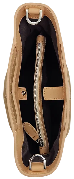 Max V. Koenig Damen Handtasche, beige/hellbraun - Höhe ca. 22 cm - Bild 3