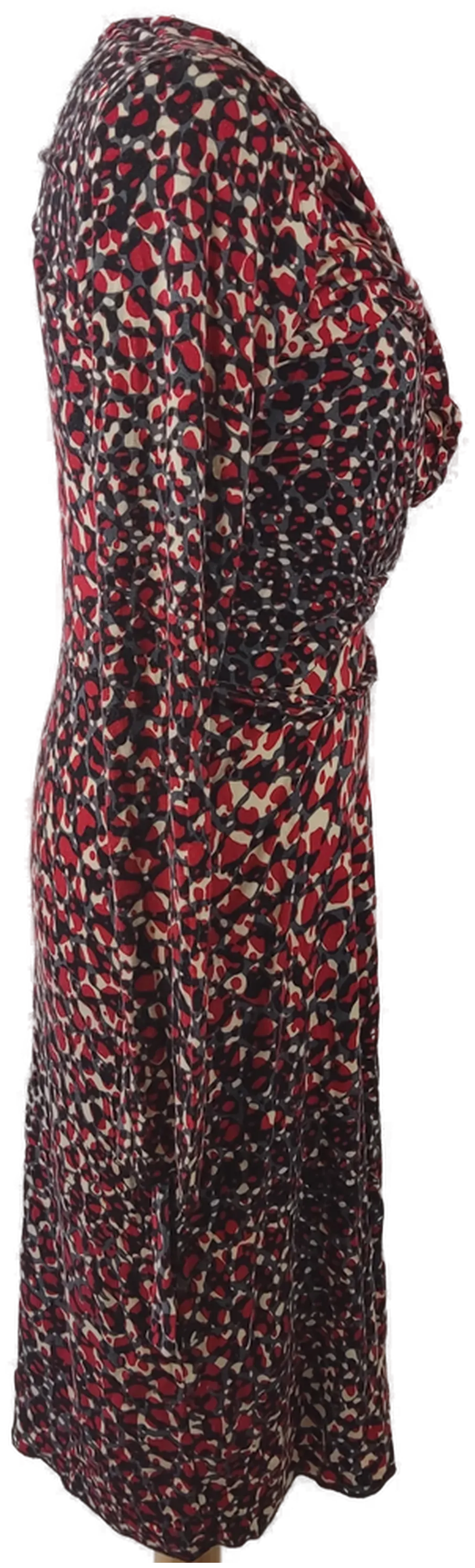 Yessica Damensommerkleid gepunket rot - M – Bild 2