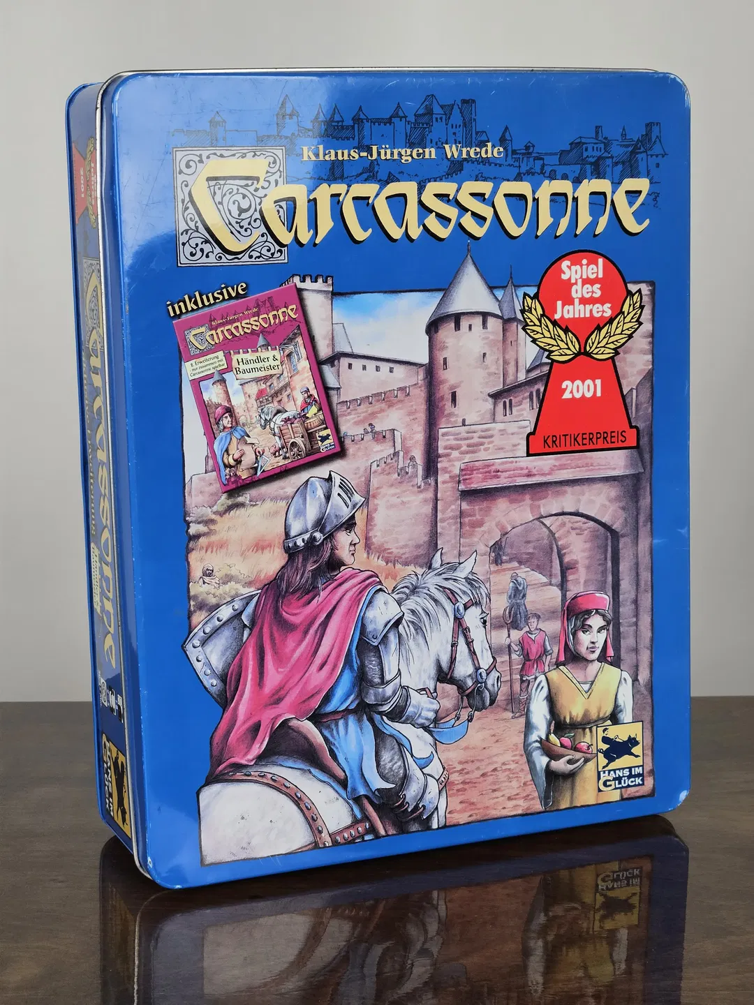 Carcassonne inkl. Händler & Baumeister - Gesellschaftsspiel - Hans im Glück  - Bild 1