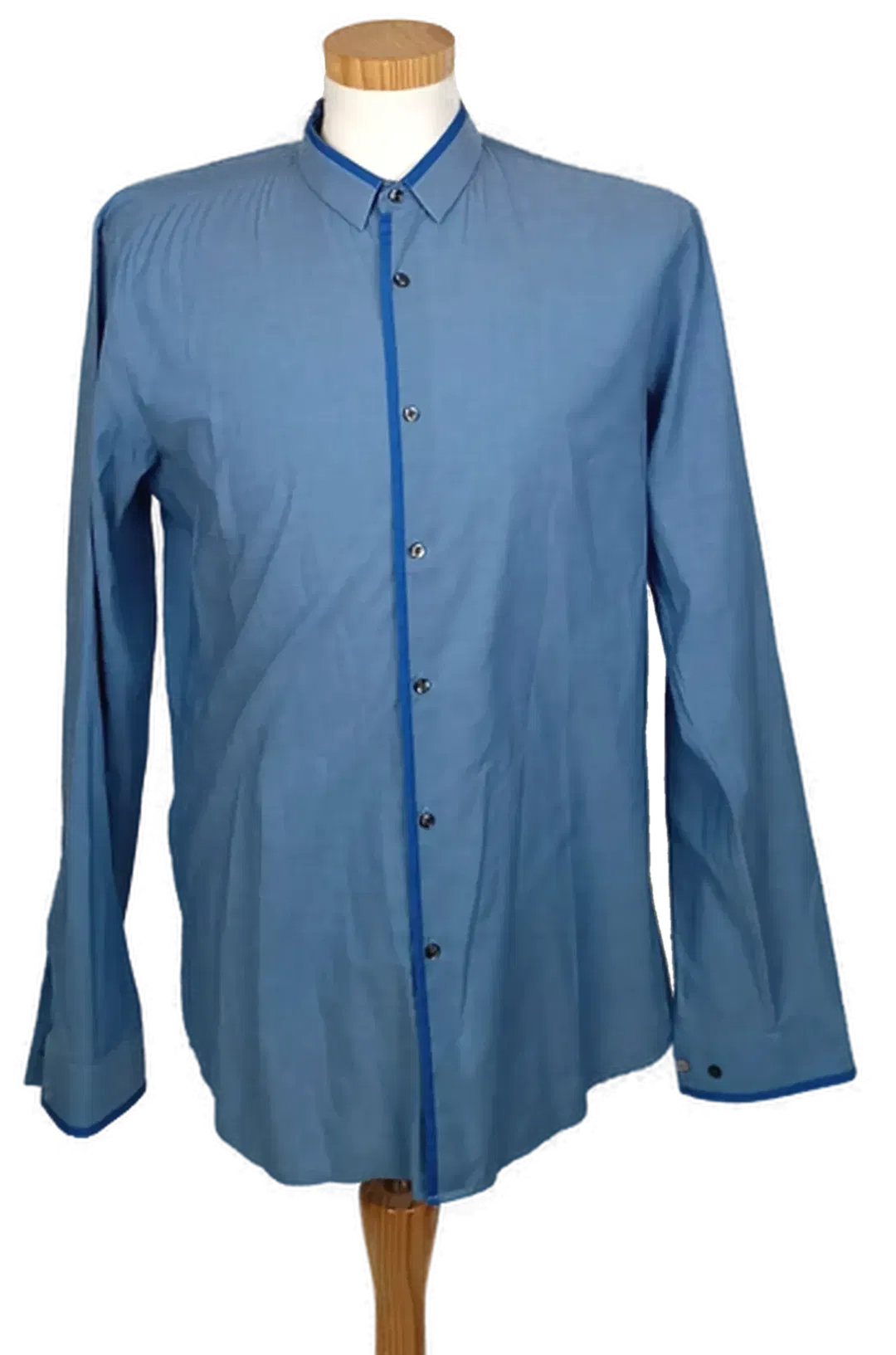 Hugo Boss Slim Herren Hemd blau Gr. XL - Bild 4